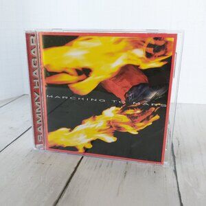 Sammy Hagar Marching to Mars 1997 Hard Rock Metal Audio CD Red Rocker Vintage